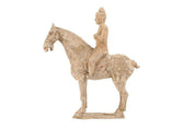 Chinese Pottery Horse and Rider