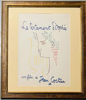 Jean Cocteau Le Testament D'orphée - A Film Poster