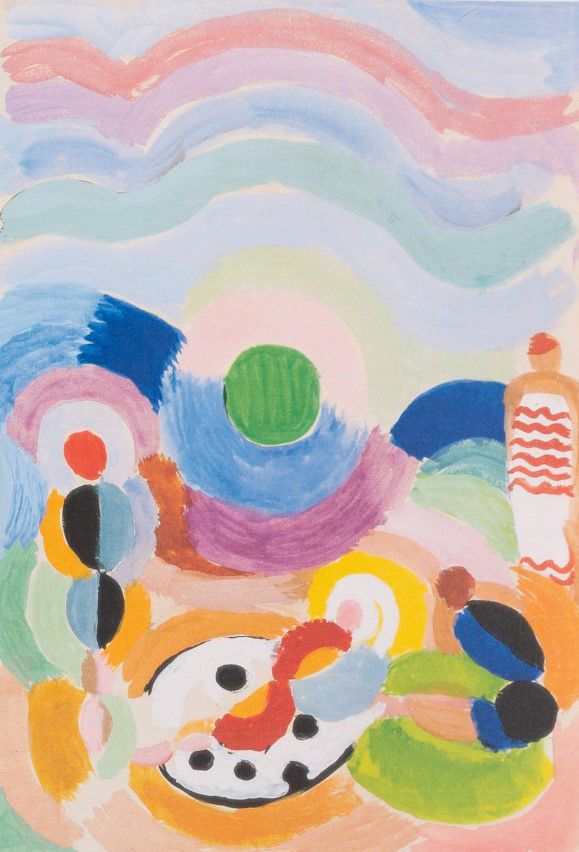 Sonia Delaunay,  Voyages Lointains, 1937