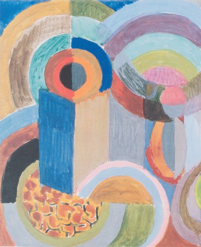 Sonia Delaunay,  Voyages Lointains, 1937