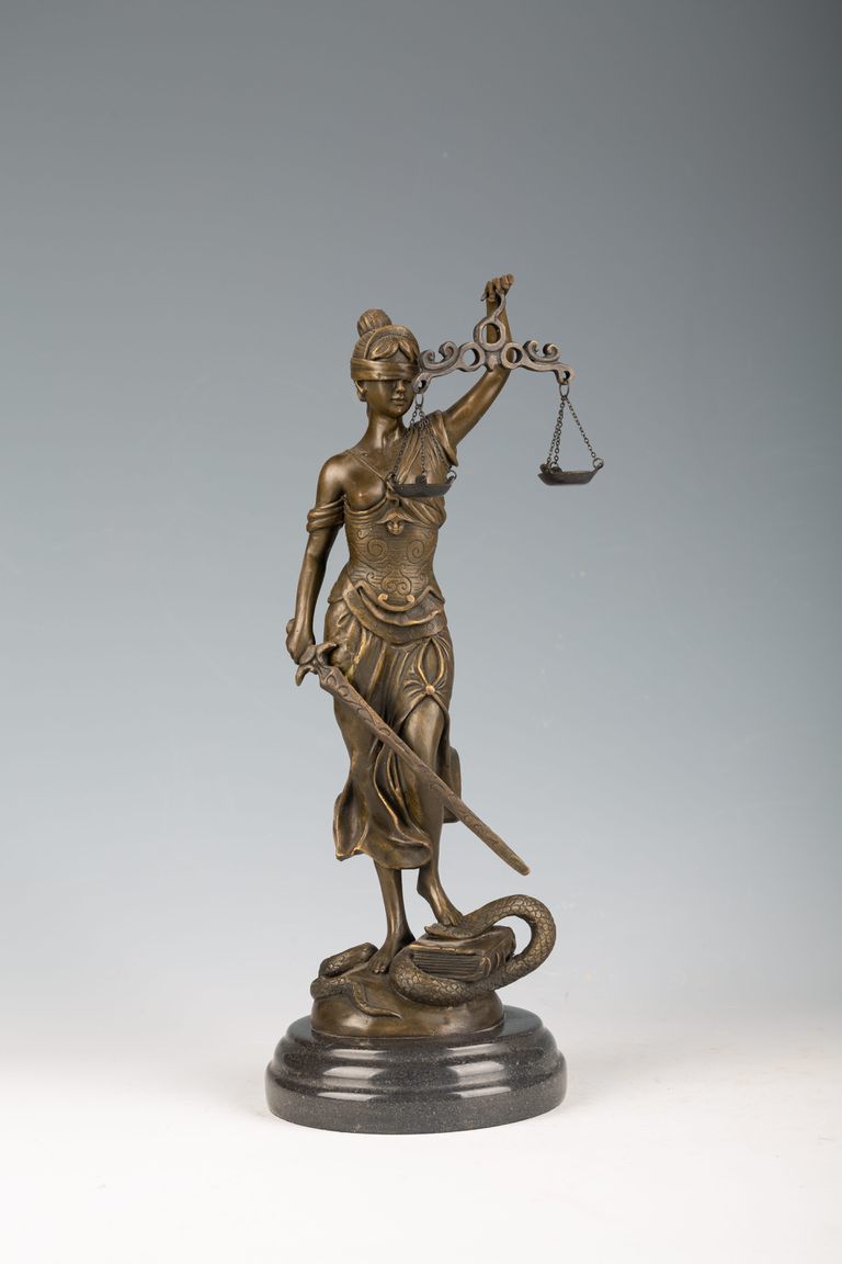 Nicolas Mayer, 'Lady Justice'