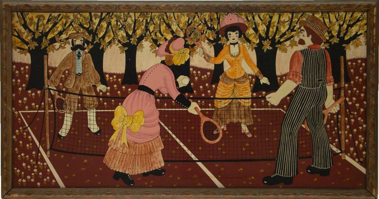 Michel Cordi, 'The Tennis Players'