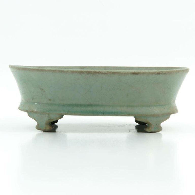 Porcelain Celadon Glazed Pot