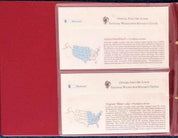 48 x USA First Day Covers – National Wildflower Research Center – Flowers &States Themed – 1992