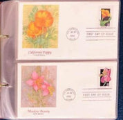 48 x USA First Day Covers – National Wildflower Research Center – Flowers &States Themed – 1992
