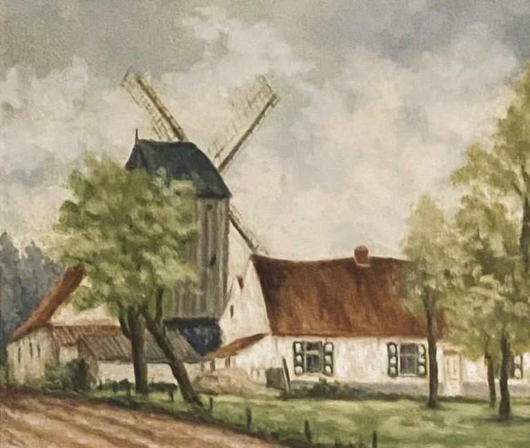 Julien. van Langenhove 'Farm view'