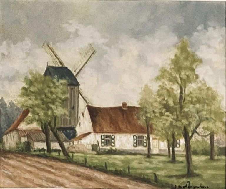 Julien. van Langenhove 'Farm view'