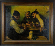 W. Krickel "The Card Players'