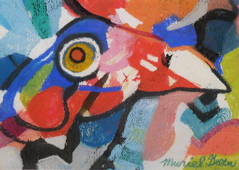 Muriel Green, Abstract bird