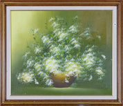Mid-Century Floral Painting