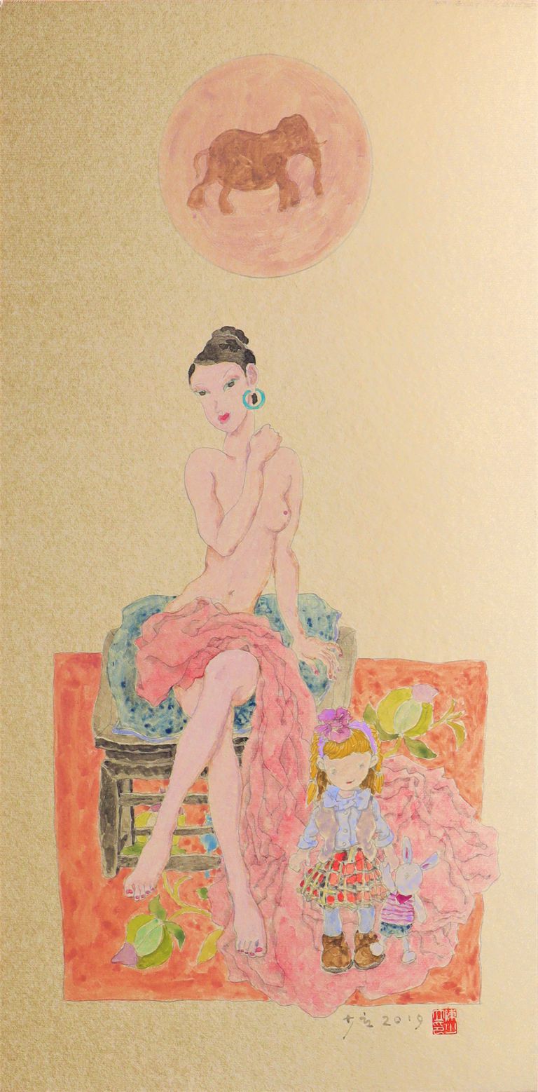 Shaoli Chen  Nude Girl 32