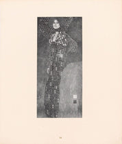 Limited Edition Lithograph "Bildnis des Fraulein Emilie Foge" After Gustav Klimt