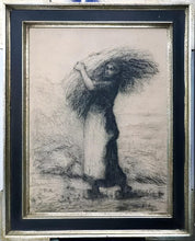 Jean-Francois Millet (After) - Woman Carrying Wheat