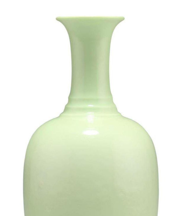 A Chinese Green-Glazed Vase