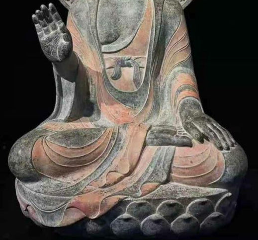 Sitting Buddha of the Tang Dynasty