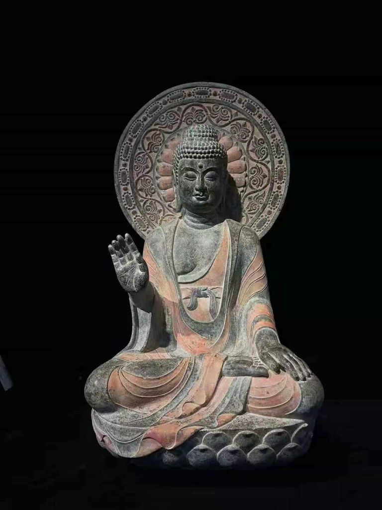 Sitting Buddha of the Tang Dynasty (唐代坐佛)