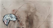 Xiaoqi Li -  Experiments on washing skulls with brush and ink