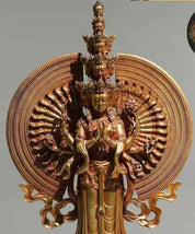The Standing Statue of Guanyin with Thousand Hands