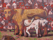 Volodymyr Nosan Cow and Calf 2015