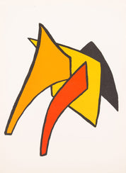 A Rare Alexander Calder Abstract Limited Edition Lithograph (1963)