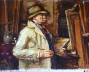 Van Looy Jan - 'Self-portrait with Palette'