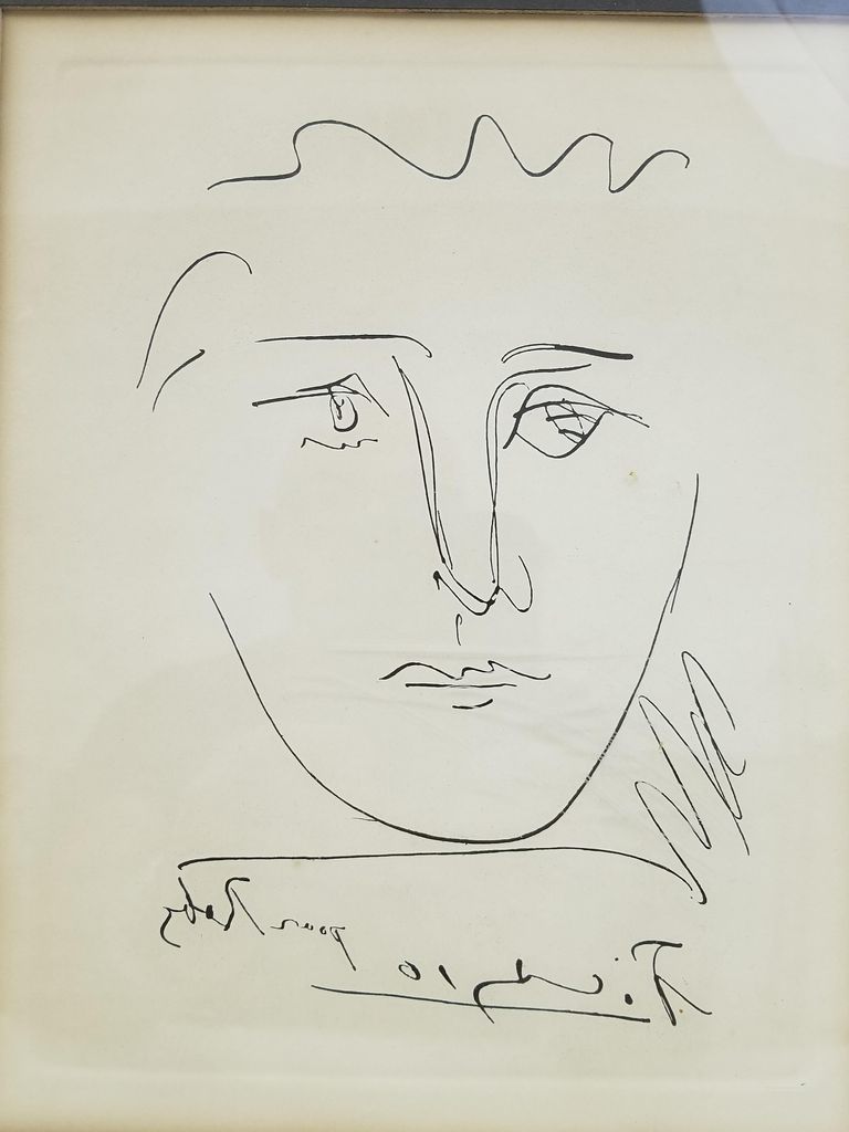 Pablo Picasso, " Pour Robie"