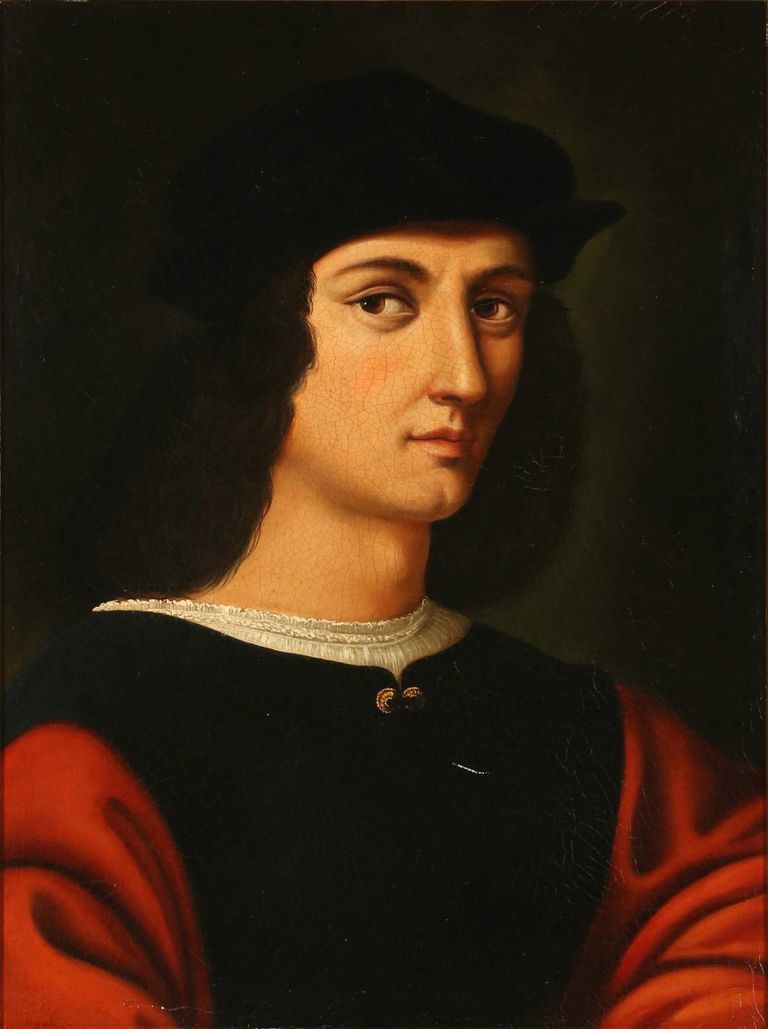 After Raphael, 'Portrait of Agnolo Doni'