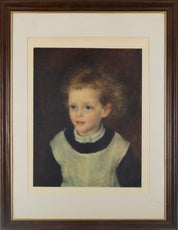 Print After Auguste Renoir's Masterpiece Marguerite-Thérèse (Margot) Berard