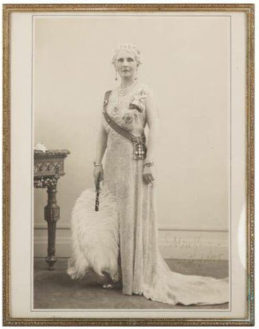 Signed Photographs of Alexander Cambridge, Earl of Athlone & Princess Alice, Countess of Athlone