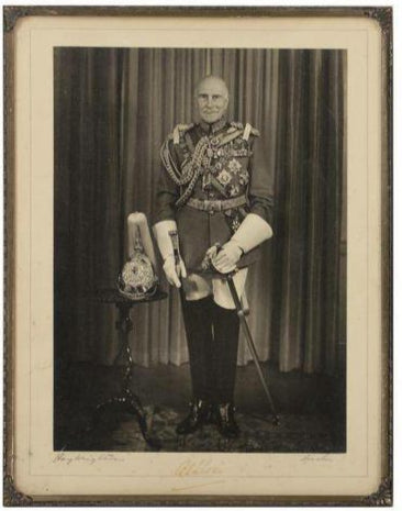 Signed Photographs of Alexander Cambridge, Earl of Athlone & Princess Alice, Countess of Athlone