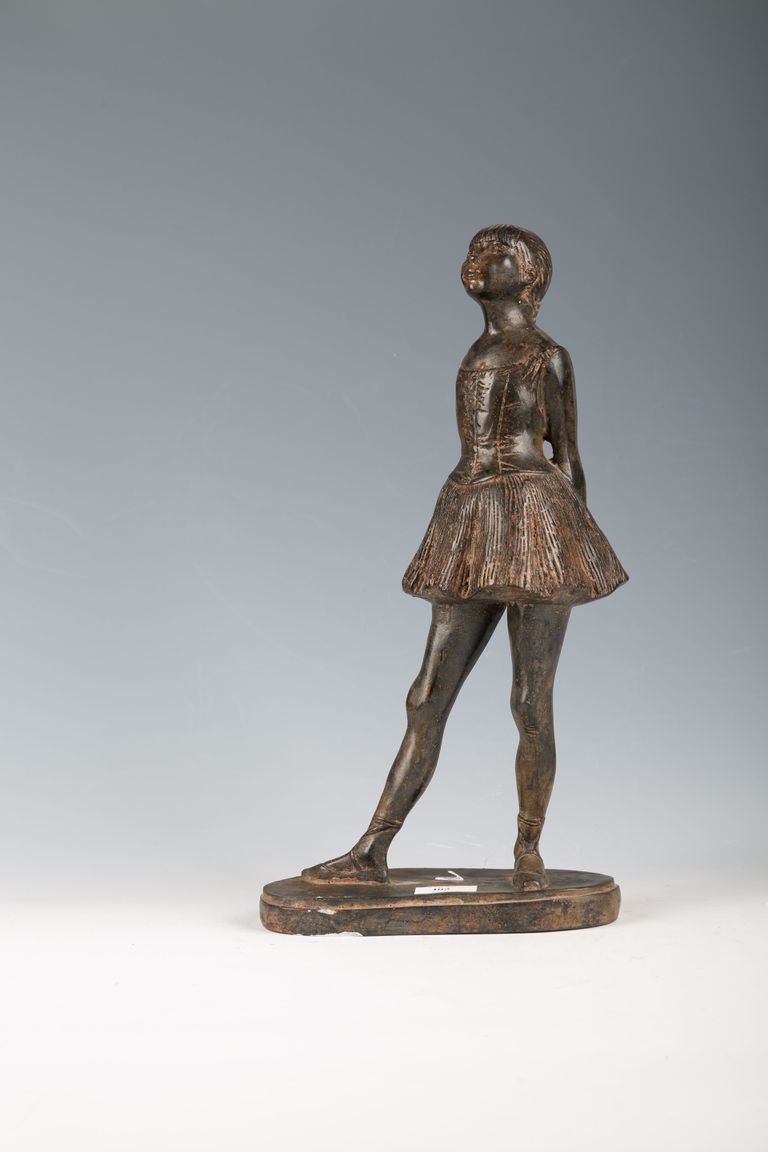 (After) Edgar Degas, Dancer (Danseuse), Bronze Sculpture