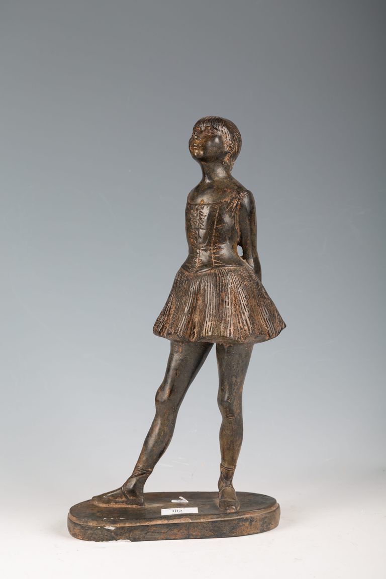 (After) Edgar Degas, Dancer (Danseuse), Bronze Sculpture