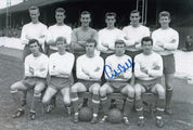 Colin Bell Signed 12x8 Black and White Bury Team Photo – 1963/64 Season