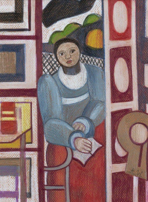 (After) Fernand Leger, 'Woman Reading'