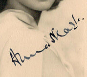 Anna Neagle Signed Photograph