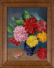 Albert Pinot "Still Life - Vase with Flowers"