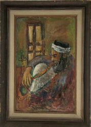 Abraham Shemi Shoham, ''Hookah Smoker''